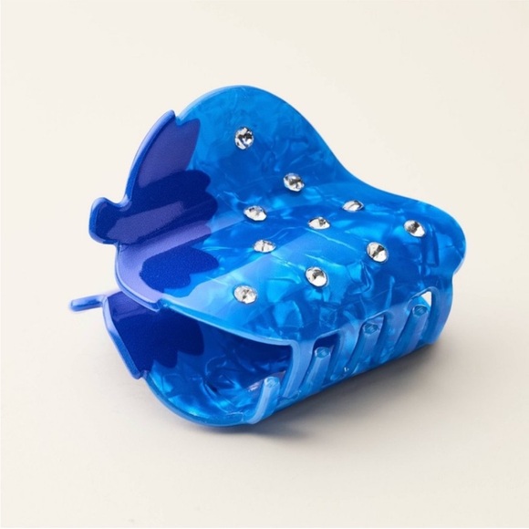 Kate Spade Blue Strawberry-Shaped Hair Clip NWT - Picture 2 of 4